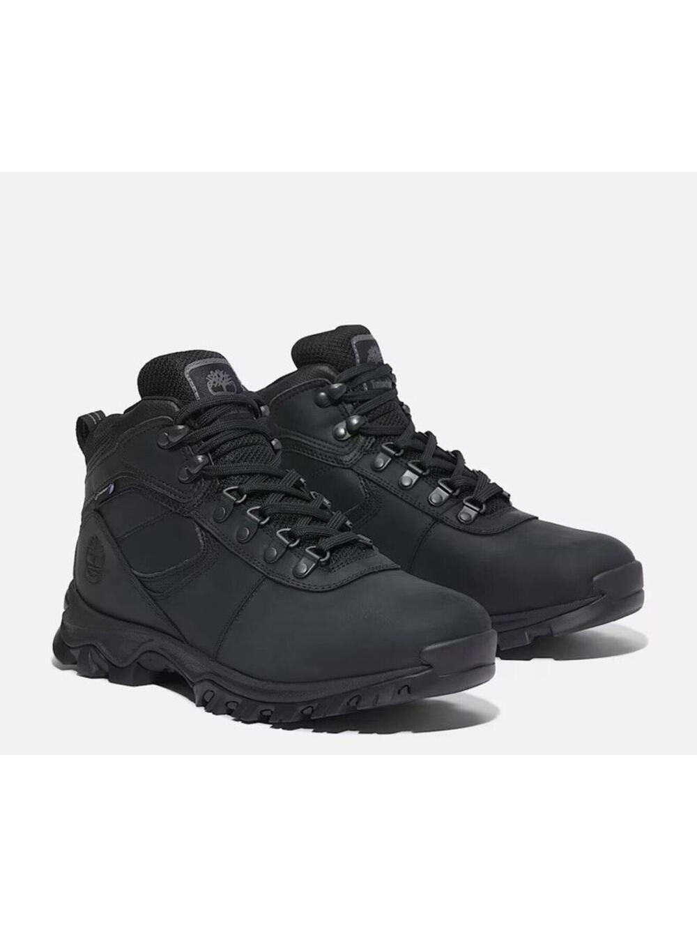 Men's Timberland  Mt. Maddsen Black Boots Size 14